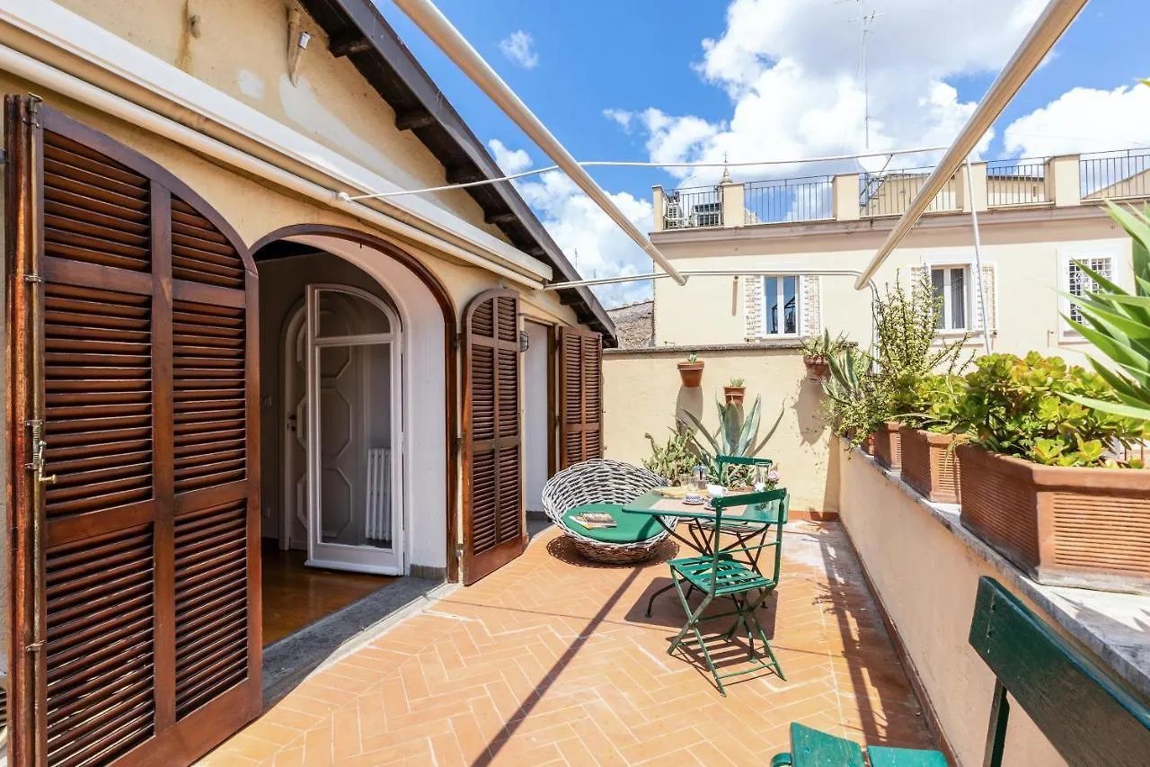 Rome As You Feel - Librari Penthouse With Terrace Apartment